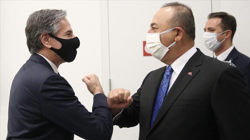 Mevlüt Çavuşoğlu, ABD'li mevkidaşı Blinken'la görüştü