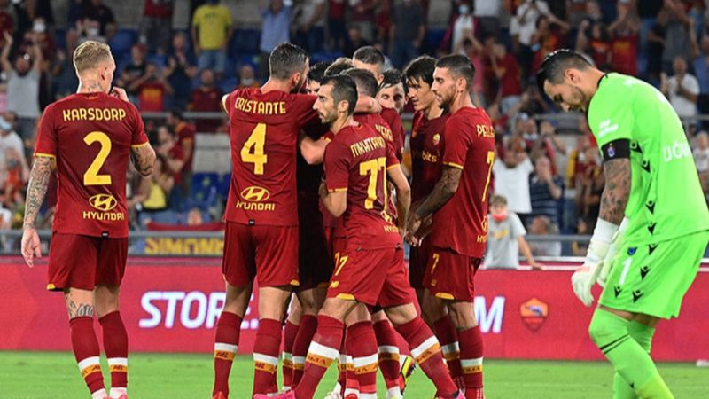 Trabzonspor, Roma'ya mağlup oldu