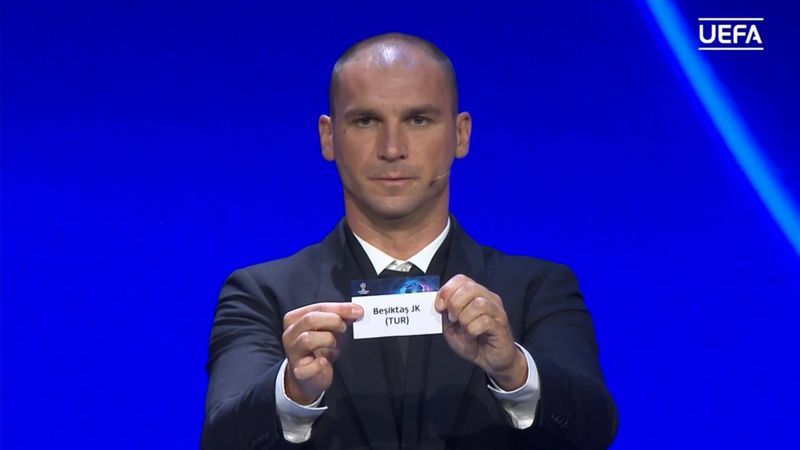 Beşiktaş'ın Şampiyonlar Ligi'ndeki rakipleri belli oldu