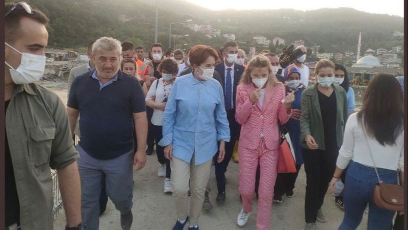 Murat Hazinedar'ın eşi Özlem Hazinedar, İyi Parti'ye katıldı