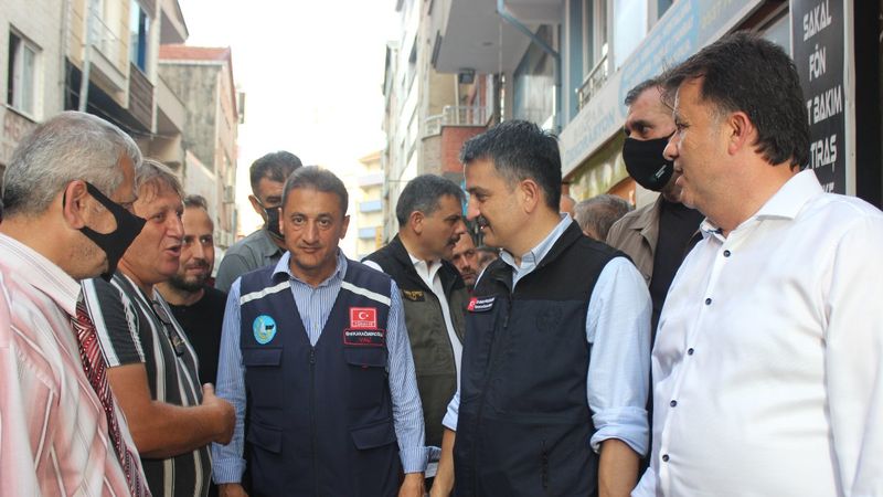 Tarım ve Orman Bakanı Bekir Pakdemirli Türkeli'de