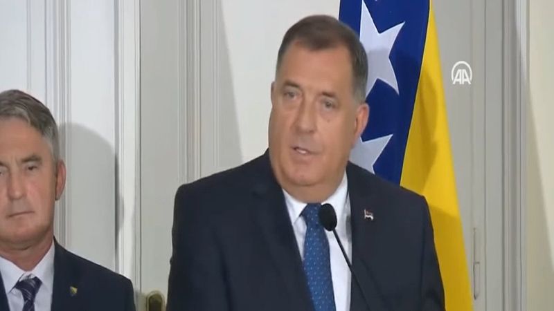 Bosna Hersek Devlet Başkanlığı Konseyi Başkanı Dodik'in Cumhurbaşkanı Erdoğan'a güveni