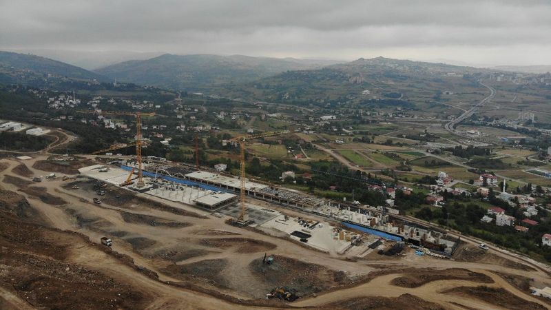 Samsun Şehir Hastanesi, adım adım inşa ediliyor