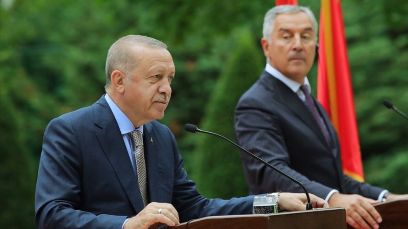 Cumhurbaşkanı Erdoğan'ın Karadağ'daki basın toplantısı konuşması