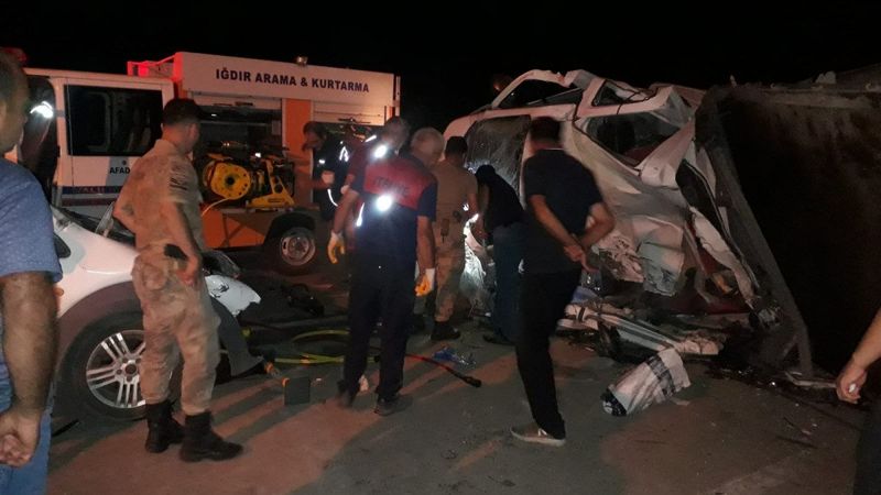 Iğdır’da kaza: 1 ölü, 1 yaralı