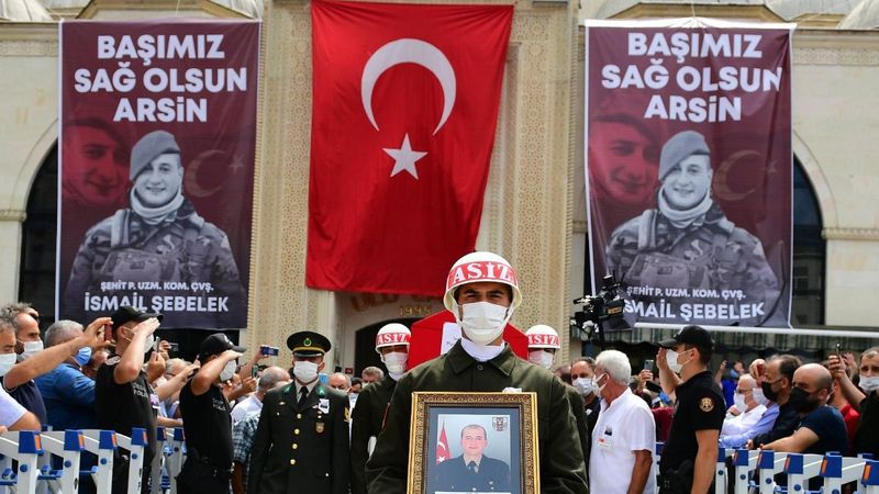 Şehit İsmail Şebelek'e veda