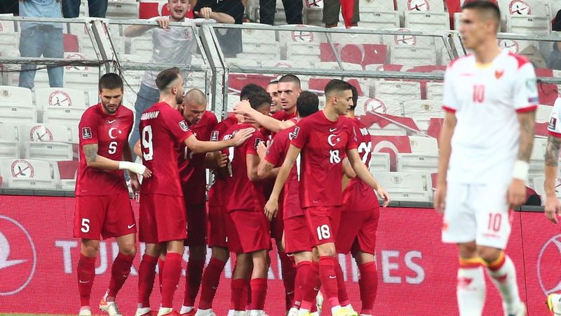 A Milli Takım, Karadağ'la berabere kaldı