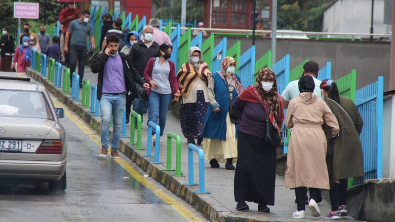 Rize’de korona vaka artışına yaşlı nüfus etkisi