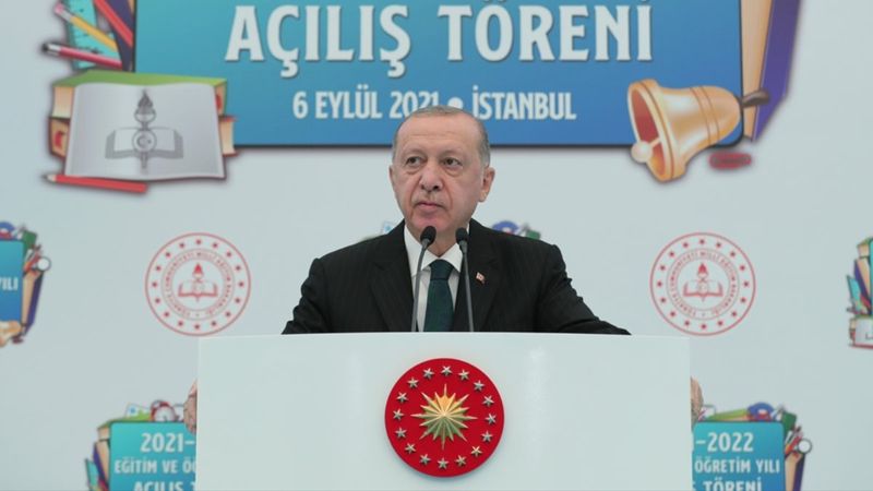Cumhurbaşkanı Erdoğan, eğitim öğretim yılı açılış programında konuştu