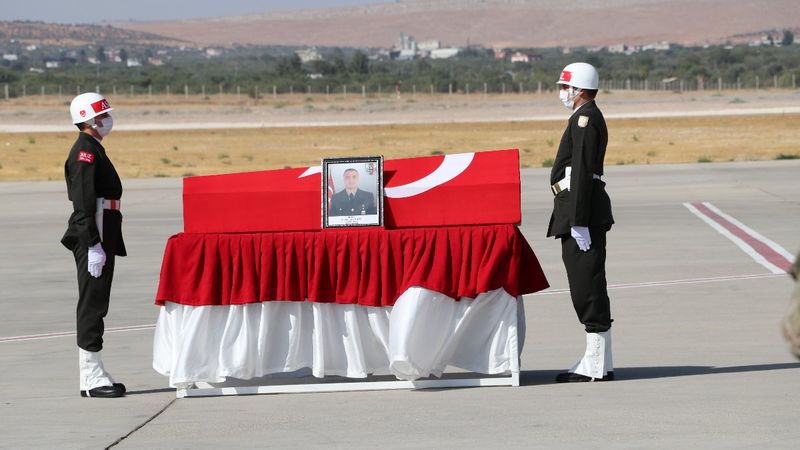 El Bab şehidi Muammer Yiğit memleketline uğurlandı