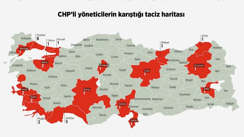 CHP'de yaşanan taciz - tecavüz vakaları