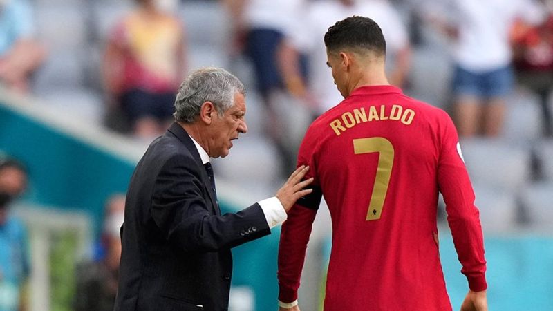 Fernando Santos: Ronaldo'yu oynatma talihsizliğini yaşadım