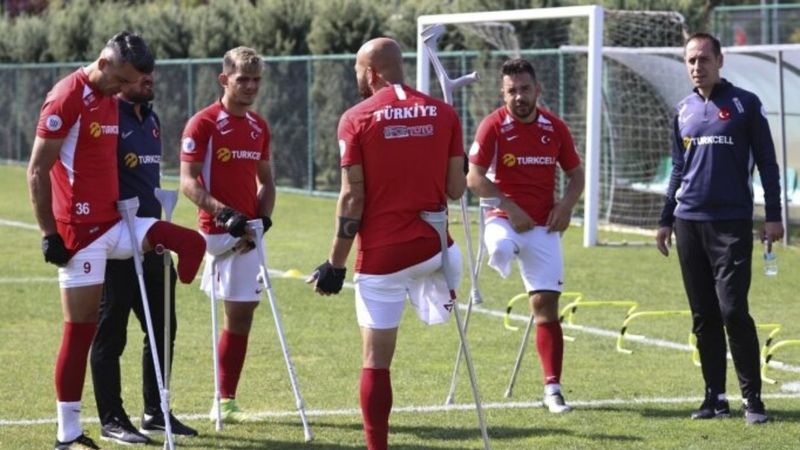 Ampute Milliler'den Gürcistan'a 10 gol