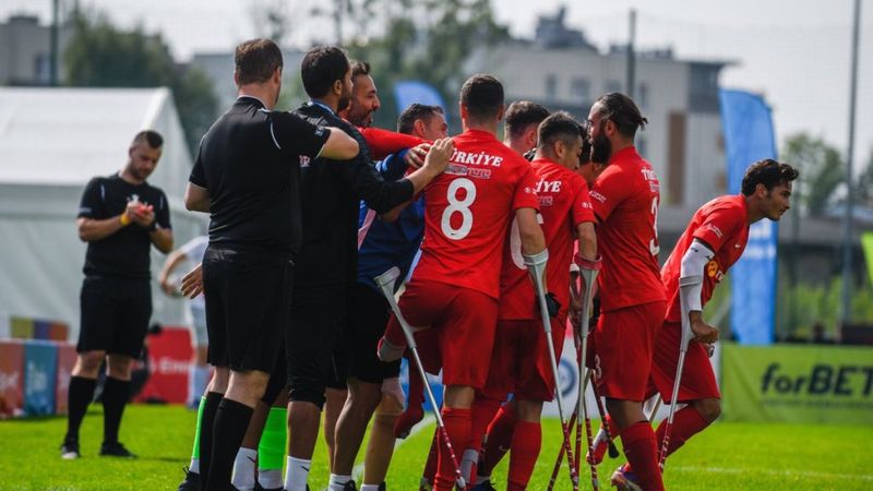 Ampute Milli Takım'dan İtalya'ya fark