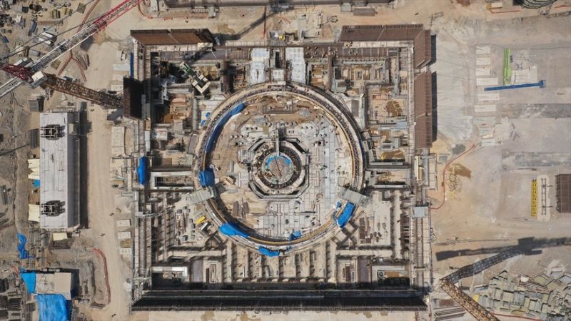 Akkuyu Nükleer Güç Santrali'nde çalışmalar sürüyor