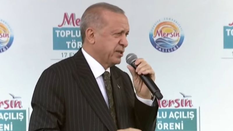 Cumhurbaşkanı Erdoğan, Mersin'de toplu açılış törenine katıldı