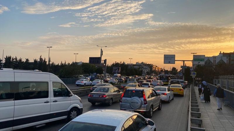 İstanbul'da cuma trafiği