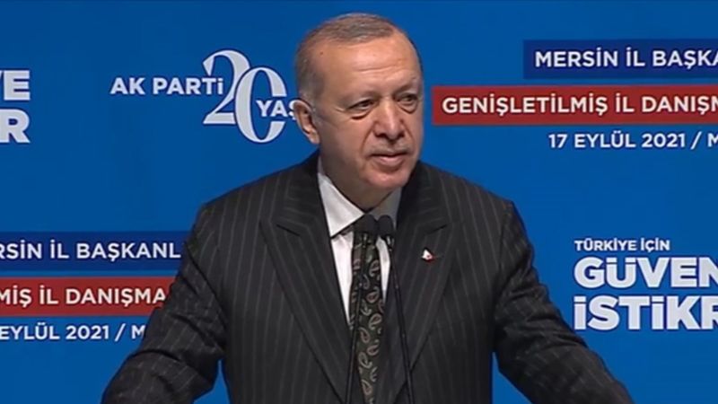 Cumhurbaşkanı Erdoğan'ın, AK Parti Mersin Genişletilmiş İl Danışma Toplantısı'ndaki konuşması