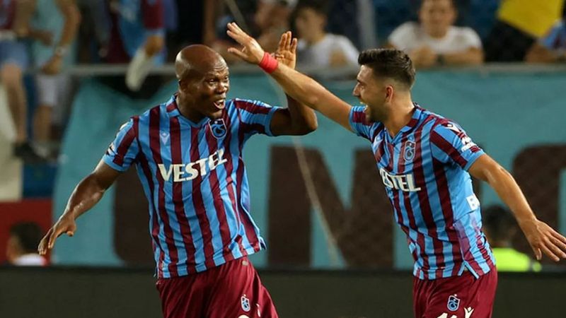 Nwakaeme ve Bakasetas Trabzonspor'u sırtlıyor