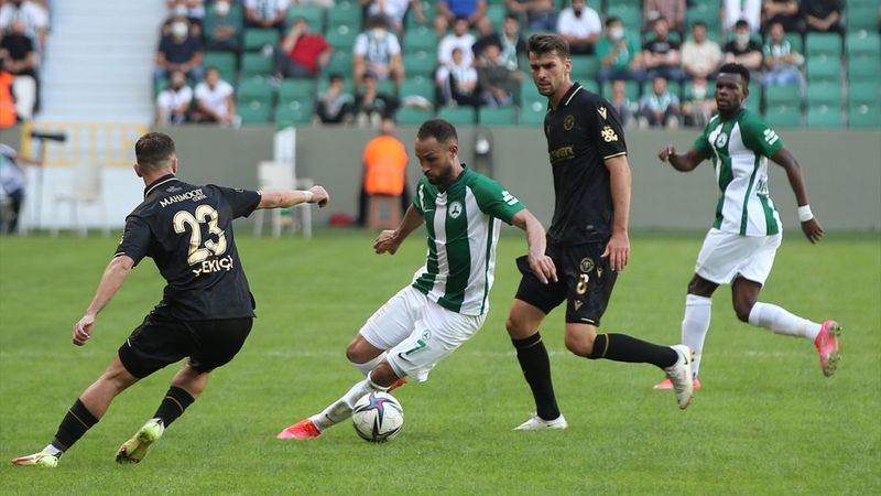 Giresunspor-Konyaspor maçında gol yok