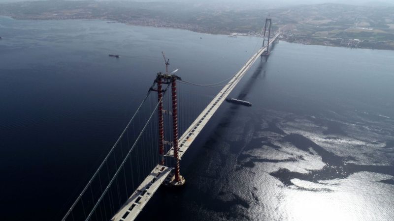 1915 Çanakkale Köprüsü'nde sona doğru