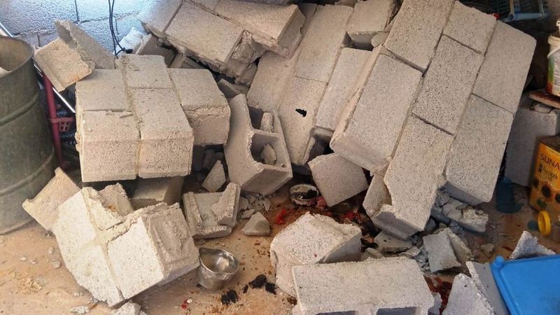 Şanlıurfa’da bir kadın, çöken duvarın altında kaldı