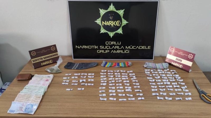 Tekirdağ’da uyuşturucu operasyonu