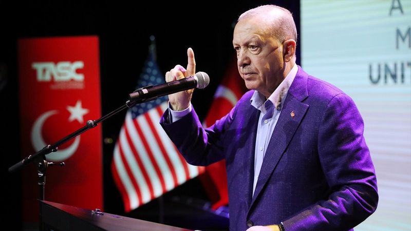 Cumhurbaşkanı Erdoğan'dan ABD'de açıklamalar