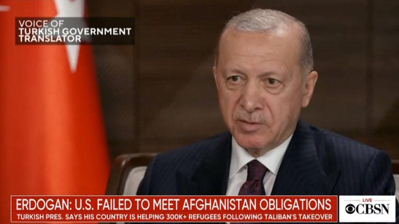 Cumhurbaşkanı Erdoğan: ABD, Afgan mülteciler konusunda daha fazlasını yapmalı