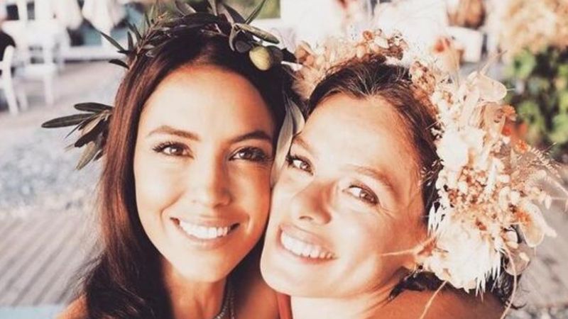 Özge Özpirinçci ile Burak Yamantürk'ün nikah fotoğrafları