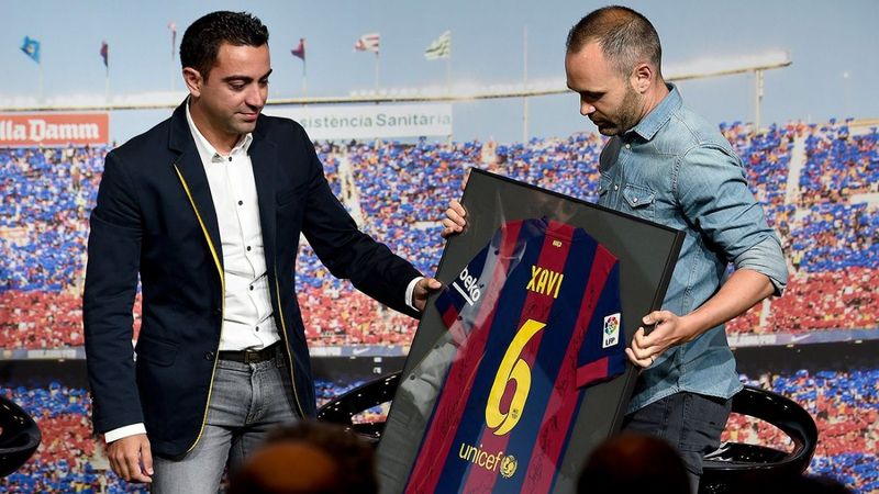 Iniesta, Xavi'ye destek verdi