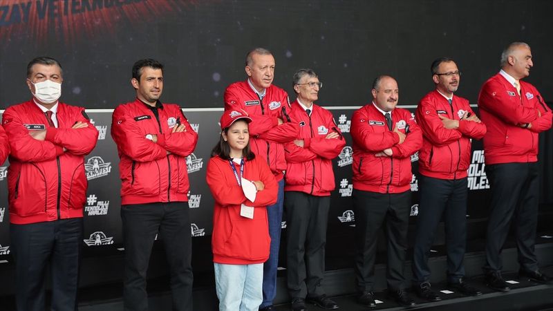 TEKNOFEST'in klasikleşen selamına bu yıl Aziz Sancar da dahil oldu