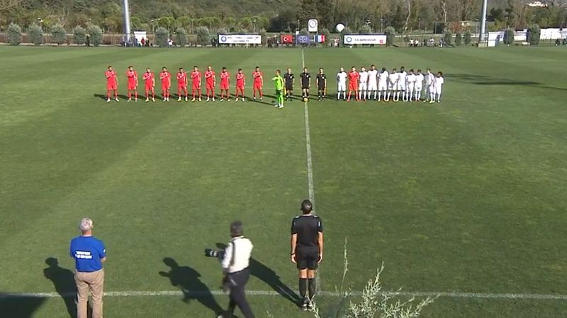 İşitme Engelliler Futbol Milli Takımı, İstiklal Marşı'nı okudu
