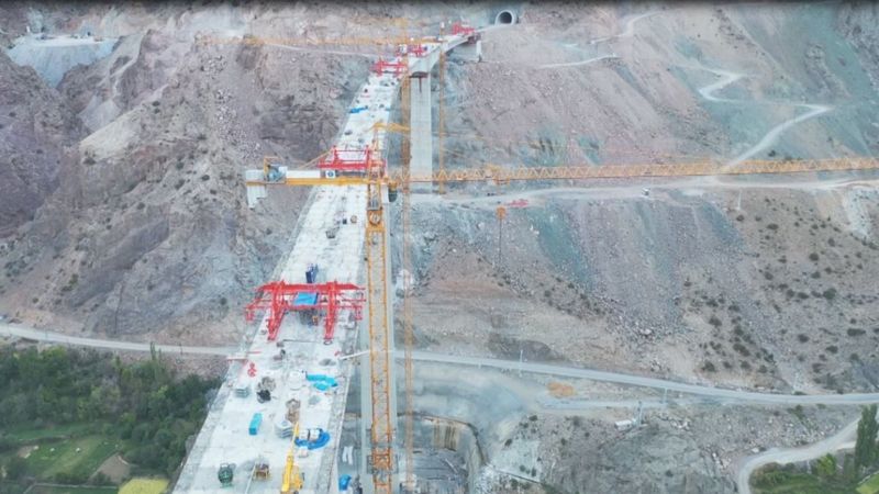 Türkiye’nin en yüksek ayaklı 2'nci viyadüğü 'Tekkale' açılıyor