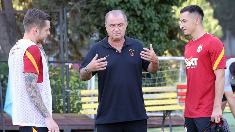 Fatih Terim'den oyunculara moral