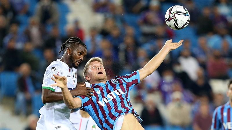 Trabzonspor ile Alanyaspor berabere kaldı