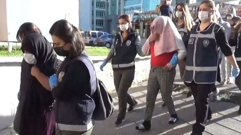Gaziantep'te, fuhuş ve dolandırıcılık operasyonu