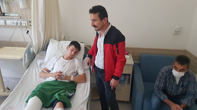 Karabük’te, çocuklarına çarpan doktordan şikayetçi oldular