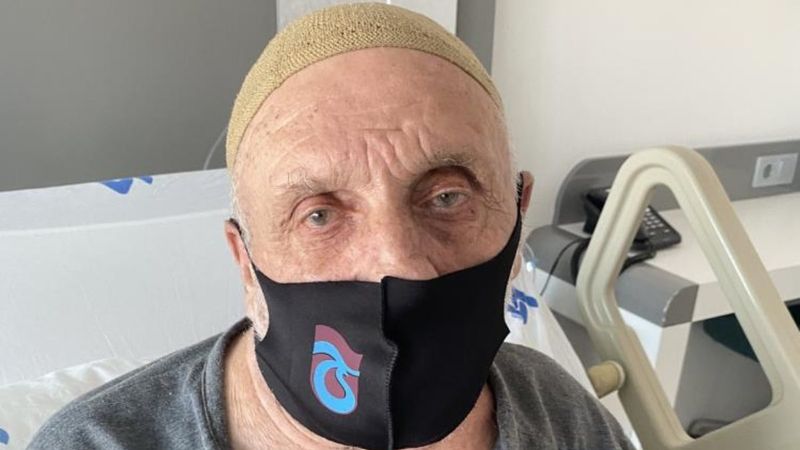 Yoğun bakımda Trabzonspor maçını soran yaşlı adam yaşamını yitirdi