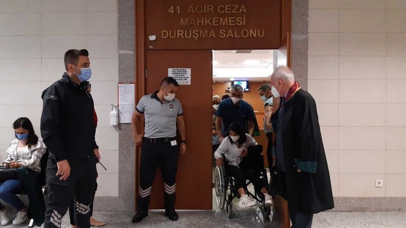 Şişli'de, eşini felç bırakan kocanın 20 yıla kadar hapsi istendi