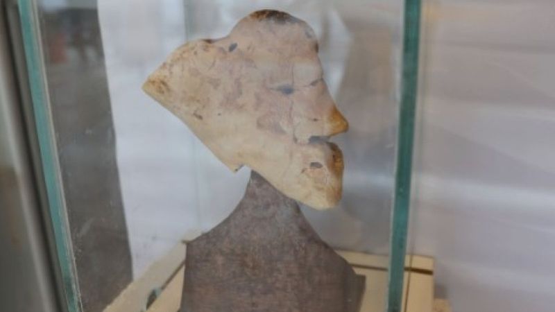 Muğlalı çoban, insana benzeyen 3'üncü taş sergisini açtı