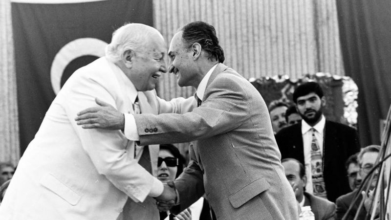 Necmettin Erbakan ve Oğuzhan Asiltürk'ün dava arkadaşlığı