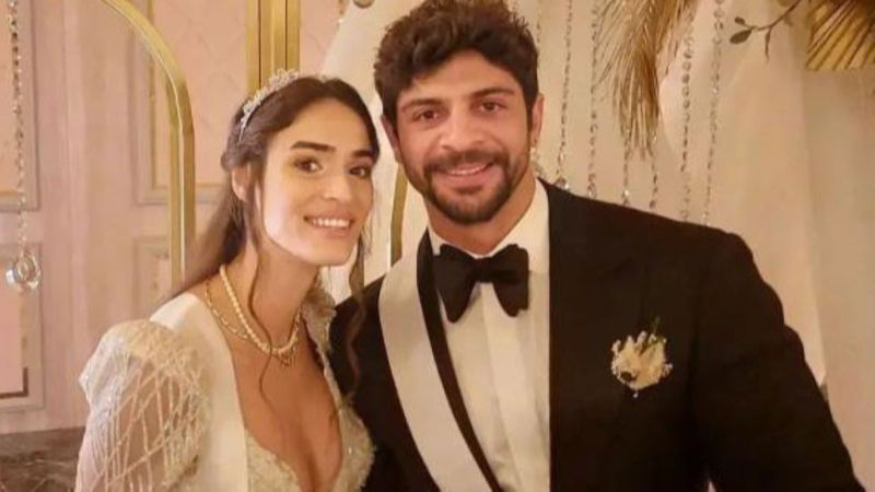 İhanet iddiasıyla gündemdeydi! Survivor Melisa Emirbayer ile Sami Hamidi evlendi