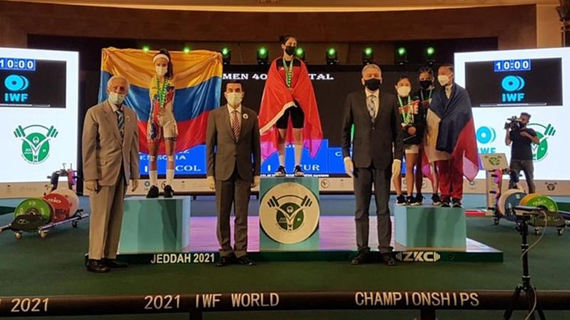 Milli halterci Ezgi Kılıç, dünya şampiyonu oldu