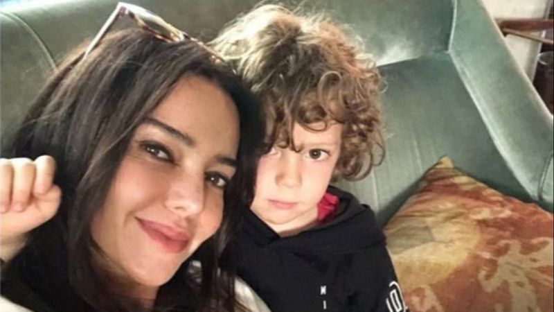 Camdaki Kız'ın Cana'sı Hande Ataizi'nin oğlu büyüdü! İşte minik Leon'un son hali...