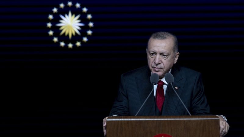 Cumhurbaşkanı Erdoğan, Beştepe'deki açılış töreninde