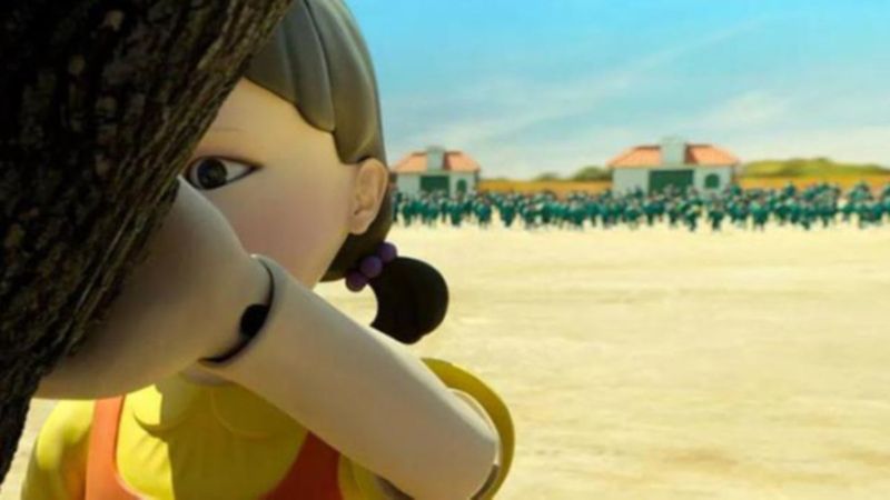 Squid Game: Yeşil Işık Kırmızı Işık Oyunu oyna