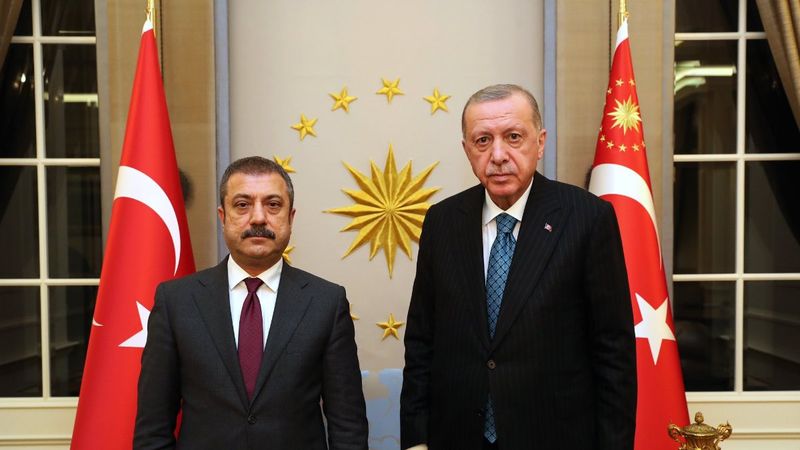 Cumhurbaşkanı Erdoğan, Şahap Kavcıoğlu'nu kabul etti