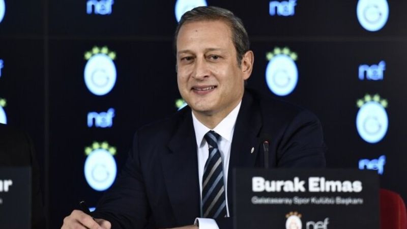 Burak Elmas'tan Mustafa Cengiz'e jest