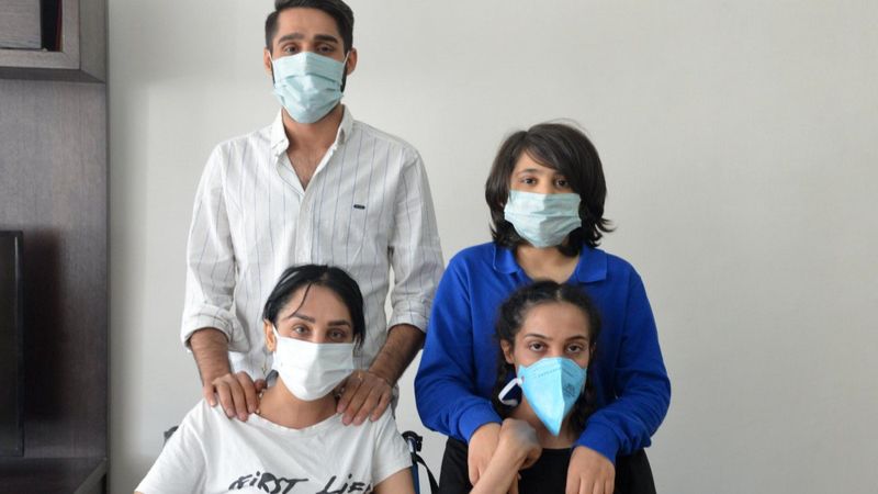 Şırnak'ta hasta olan iki kardeşe diğer kardeşleri umut oldu